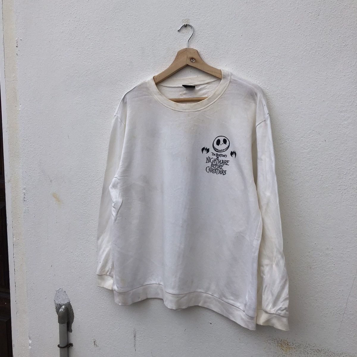 Japanese Brand SWEATSHIRT TIM BURTONS THE NIGHTMARE BEFORE CHRISTMAS Size US M / EU 48-50 / 2 - 3 Thumbnail