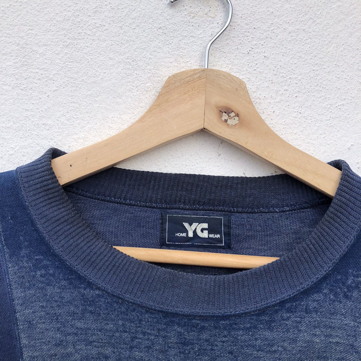Japanese Brand VINTAGE SWEATSHIRT HOME YG WEAR INSPIRED BY BLUE BLUE JAPAN Size US M / EU 48-50 / 2 - 5 Thumbnail