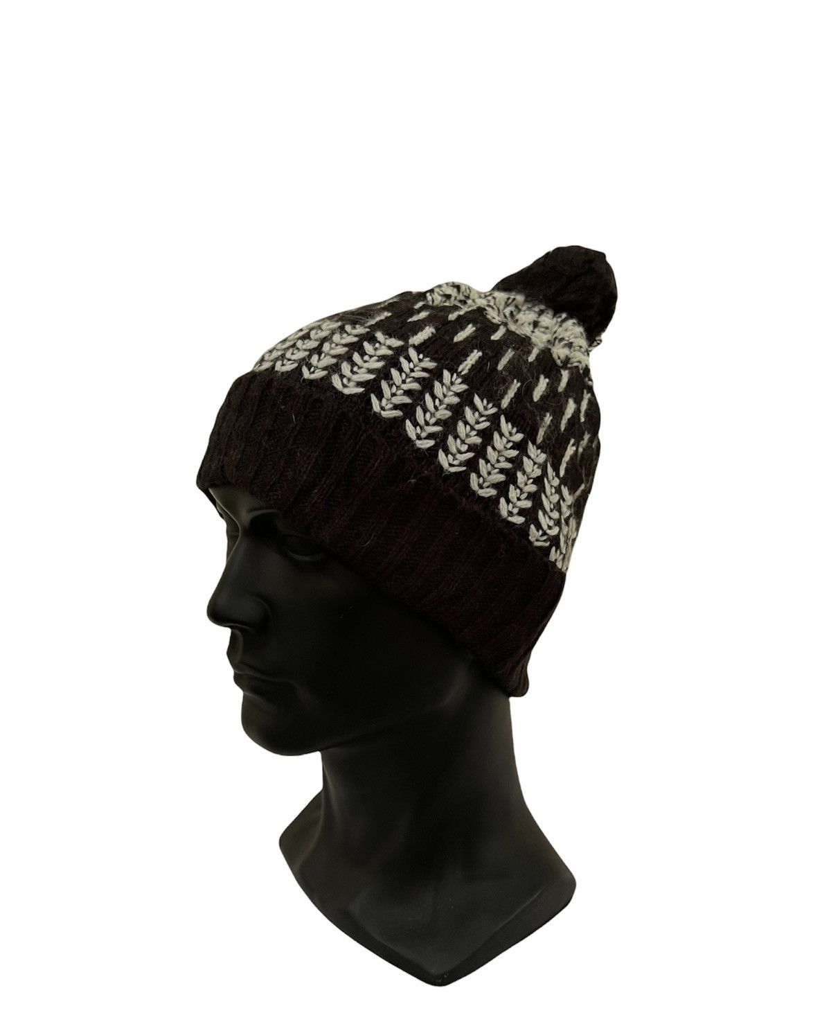 Japanese Brand Japanese Brand Monka Knit Beanie Hat Size ONE SIZE - 3 Thumbnail
