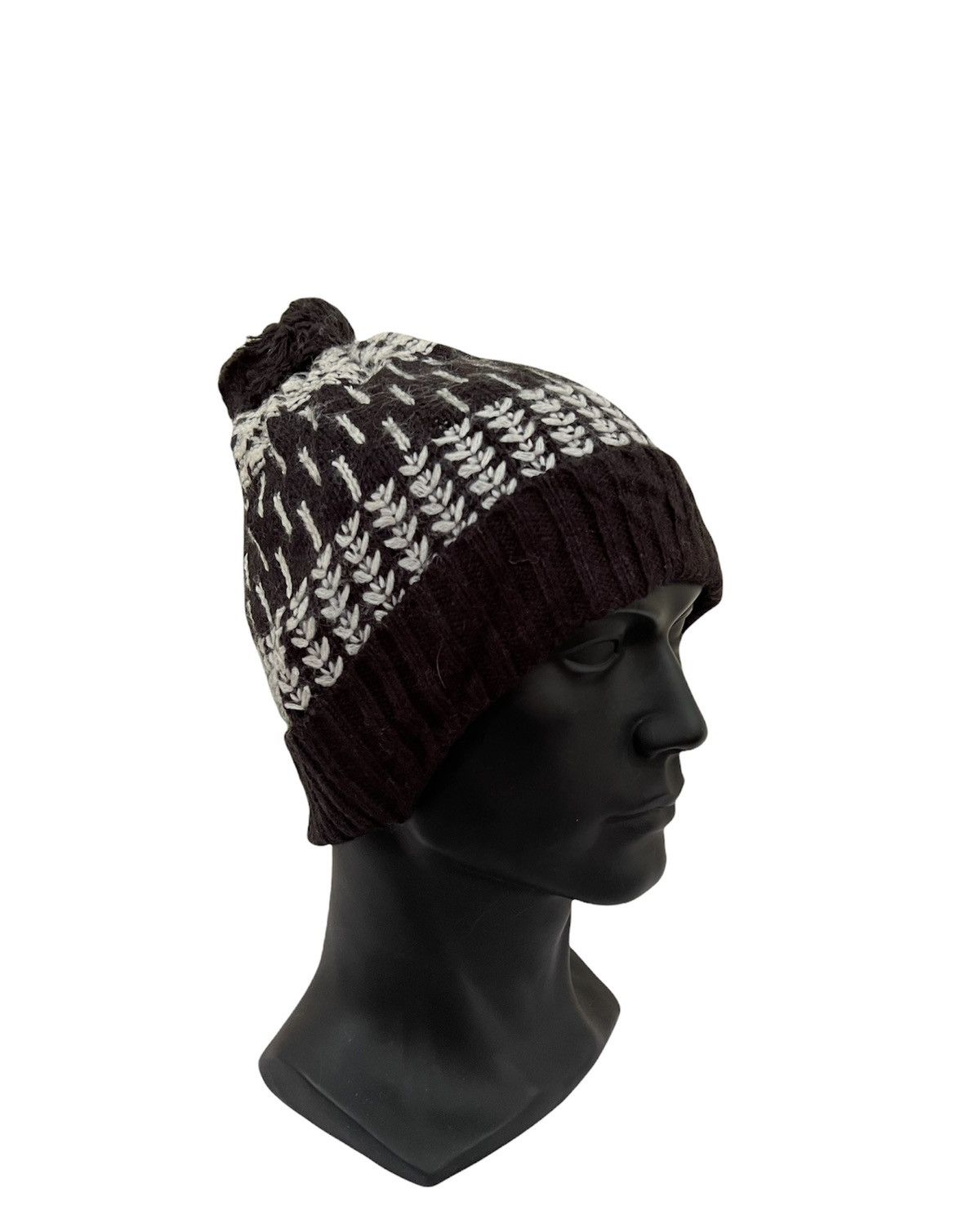 Japanese Brand Japanese Brand Monka Knit Beanie Hat Size ONE SIZE - 1 Thumbnail
