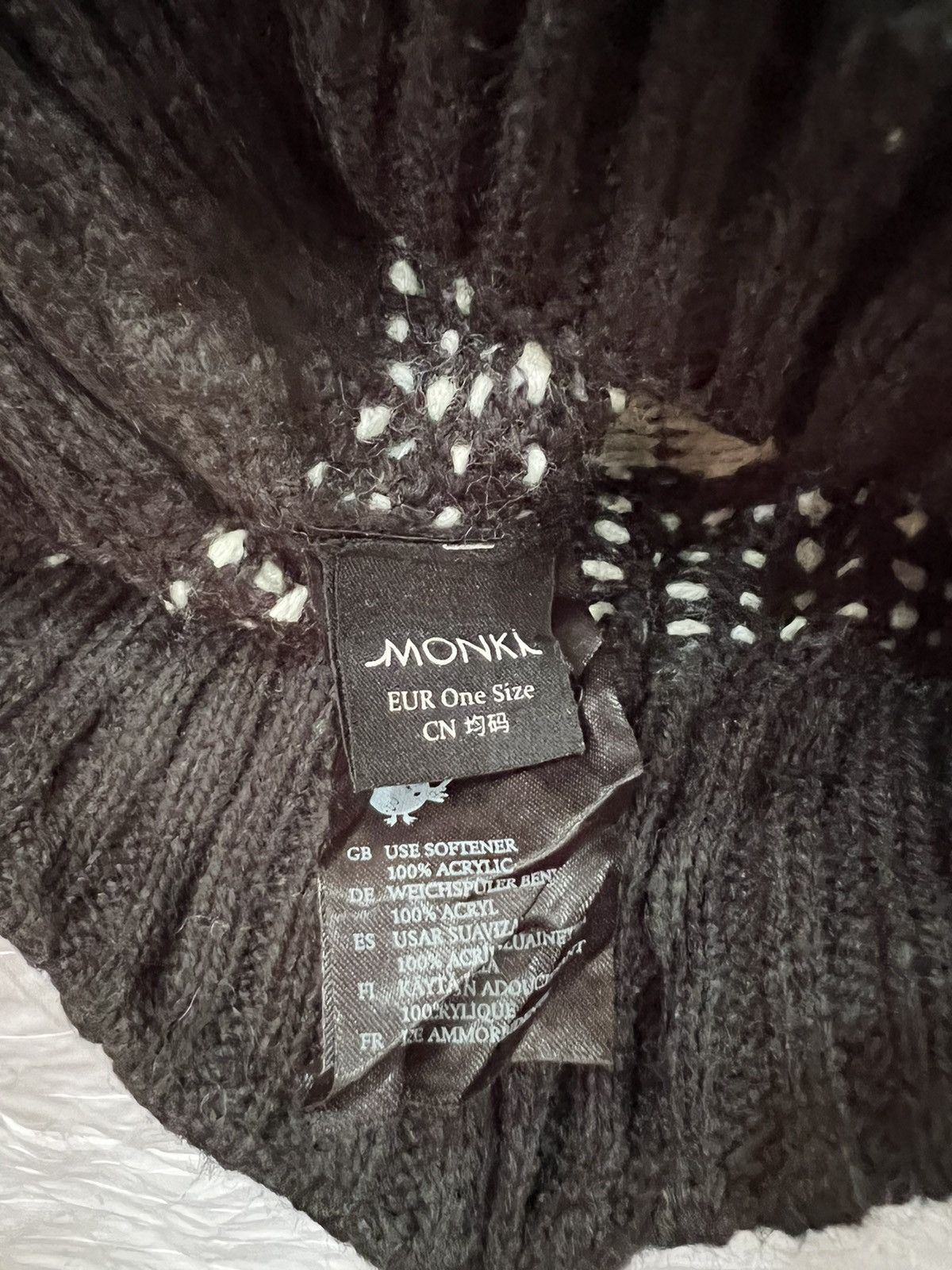 Japanese Brand Japanese Brand Monka Knit Beanie Hat Size ONE SIZE - 5 Thumbnail