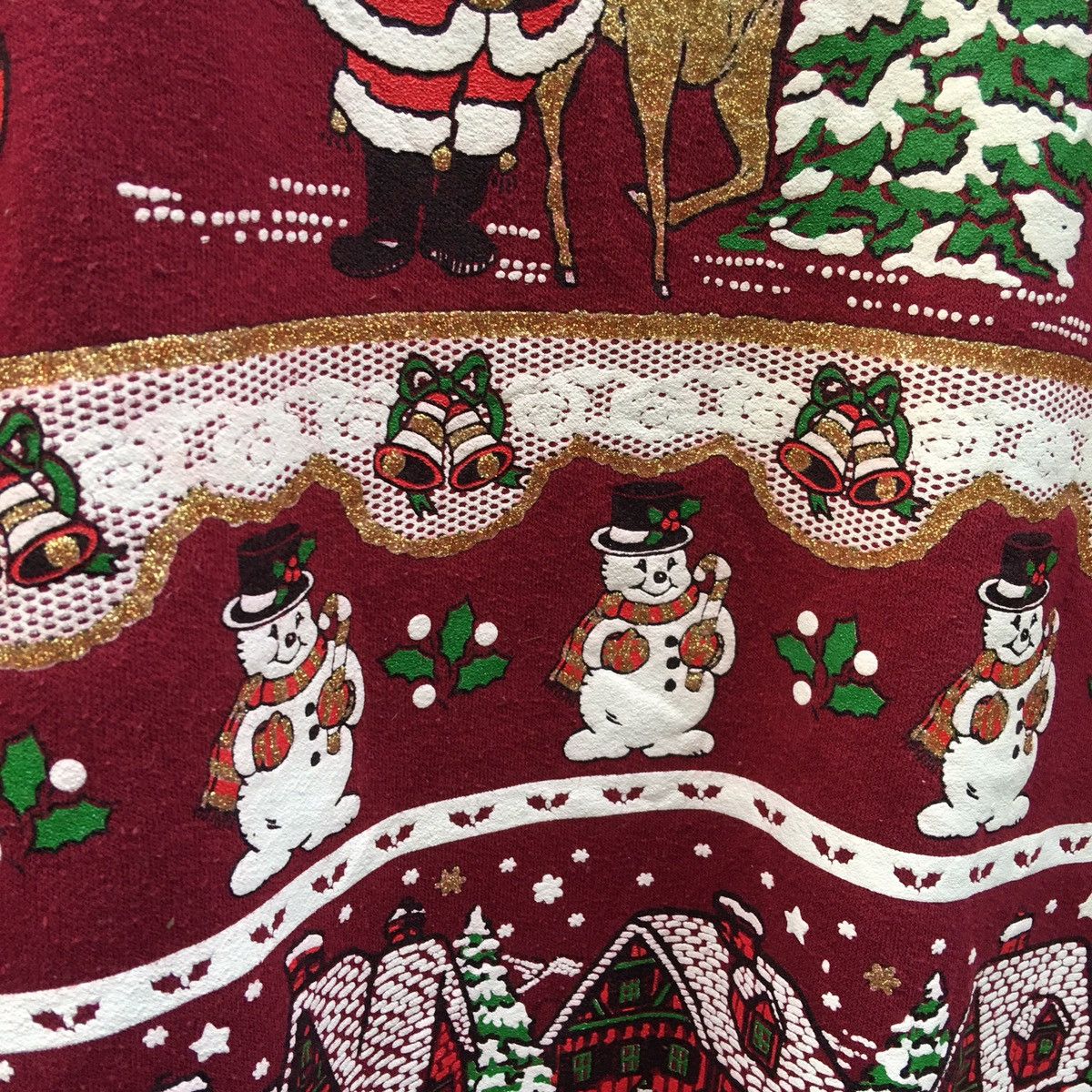 Other Vintage Briar Creek Christmas Full Print Sportswear Size US XL / EU 56 / 4 - 4 Thumbnail