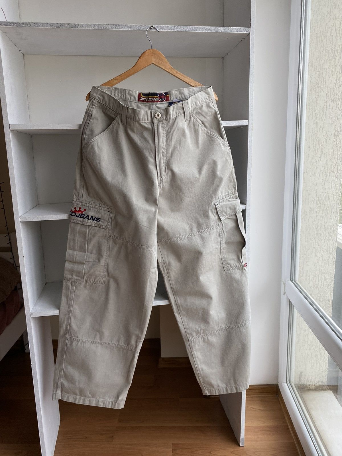 image of Jnco Jeans Baggy Jeans in Beige, Men's (Size 36)