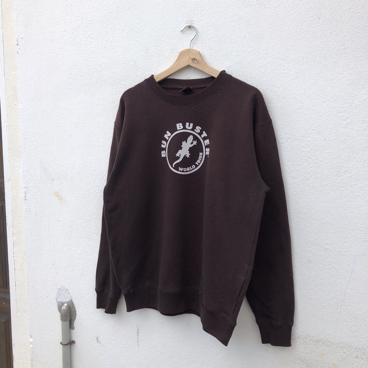 Japanese Brand VINTAGE CREWNECK BUNBUSTER BIG LOGO EMBROIDERED Size US L / EU 52-54 / 3 - 2 Thumbnail
