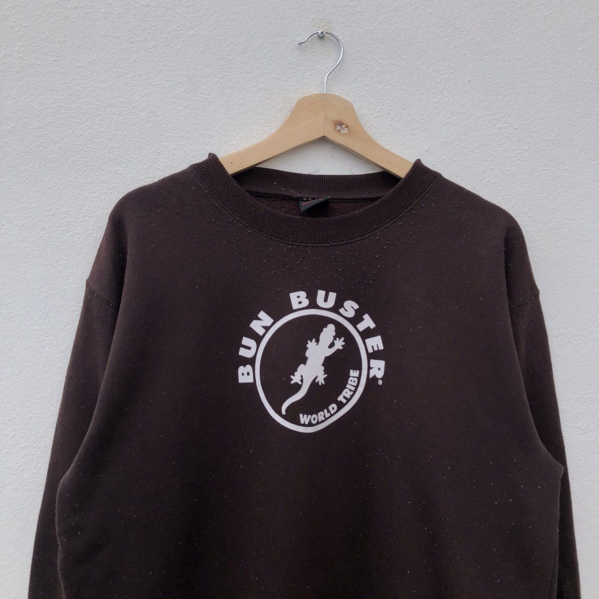 Japanese Brand VINTAGE CREWNECK BUNBUSTER BIG LOGO EMBROIDERED Size US L / EU 52-54 / 3 - 3 Thumbnail