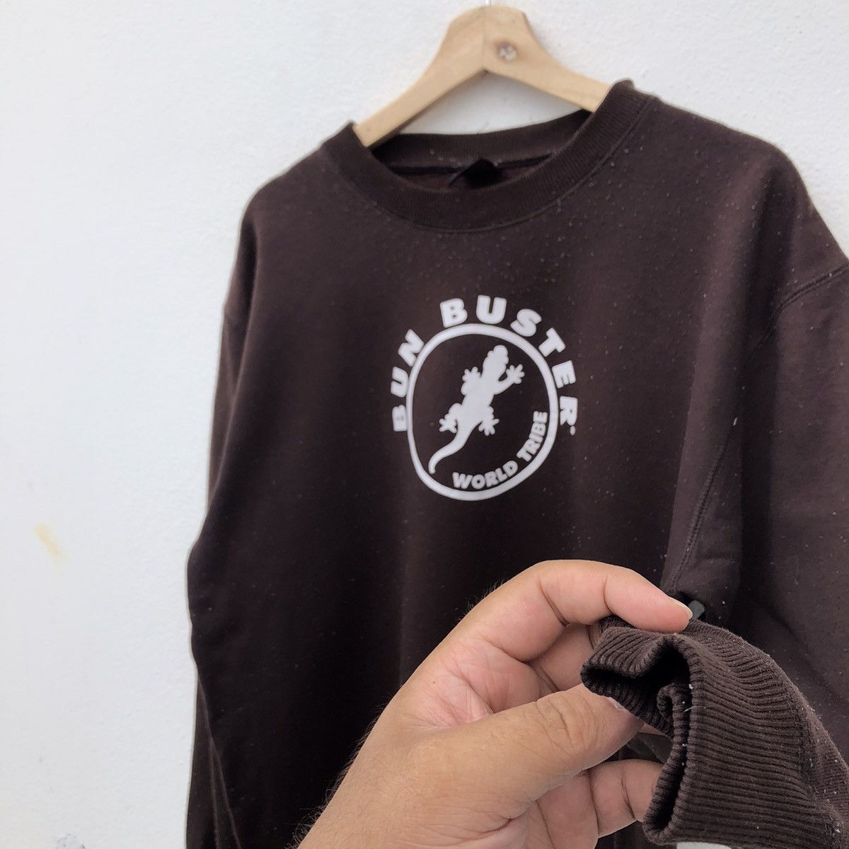 Japanese Brand VINTAGE CREWNECK BUNBUSTER BIG LOGO EMBROIDERED Size US L / EU 52-54 / 3 - 5 Thumbnail