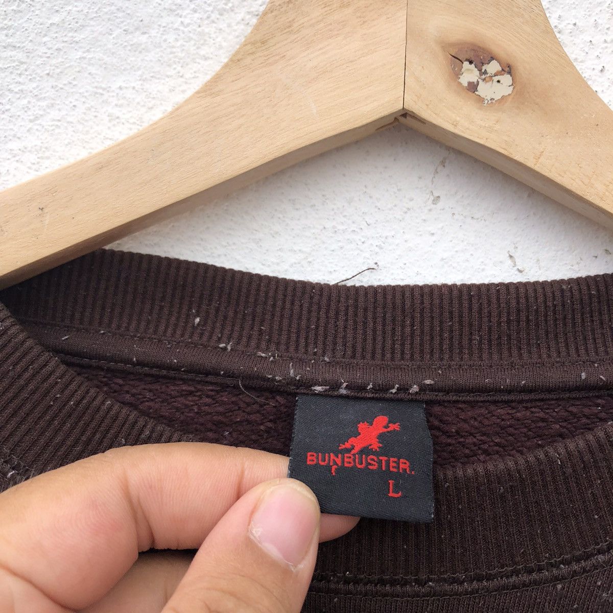Japanese Brand VINTAGE CREWNECK BUNBUSTER BIG LOGO EMBROIDERED Size US L / EU 52-54 / 3 - 7 Thumbnail