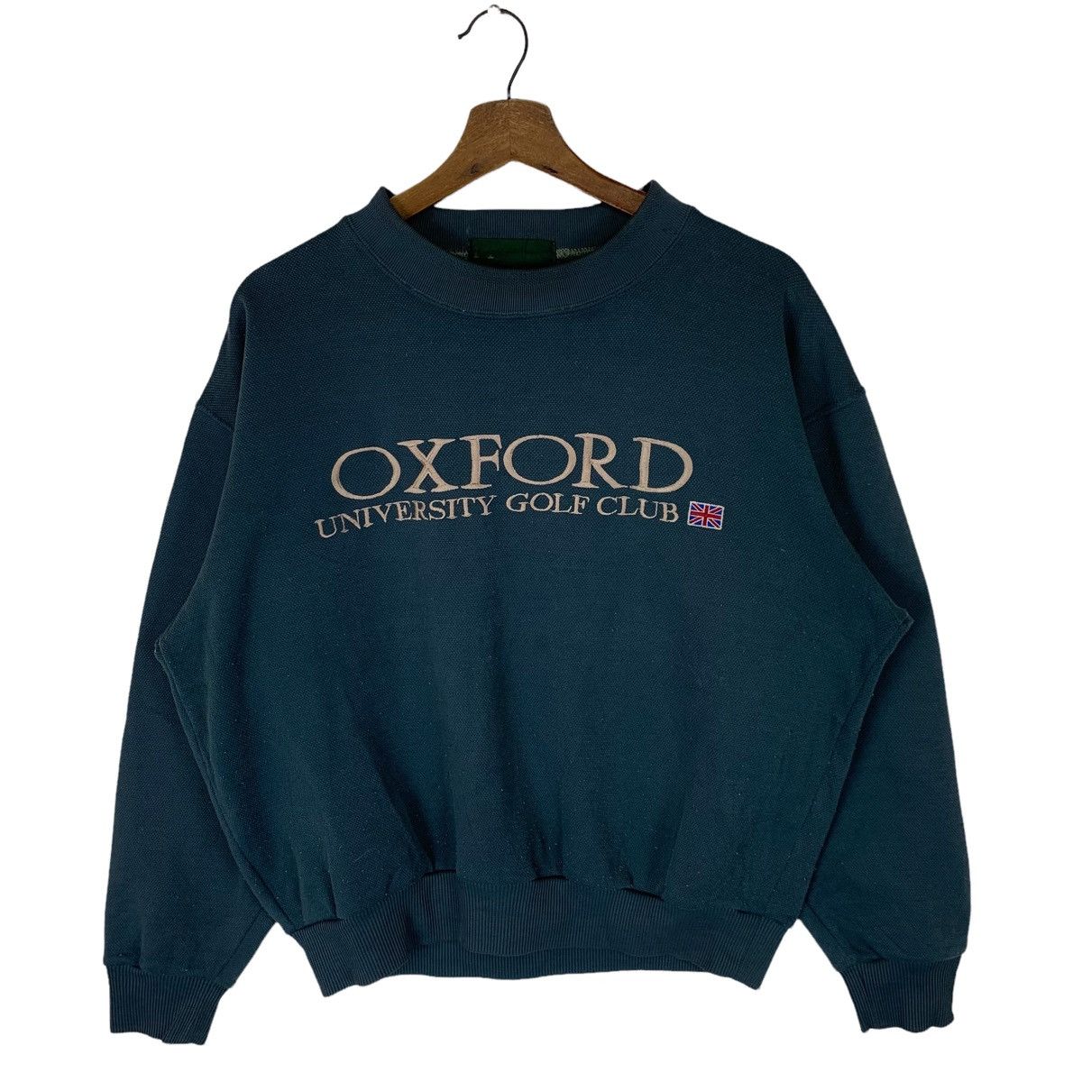 Oxxford Clothes Vintage Oxford University Golf Club Embroidery Big Logo Size US M / EU 48-50 / 2 - 1 Thumbnail