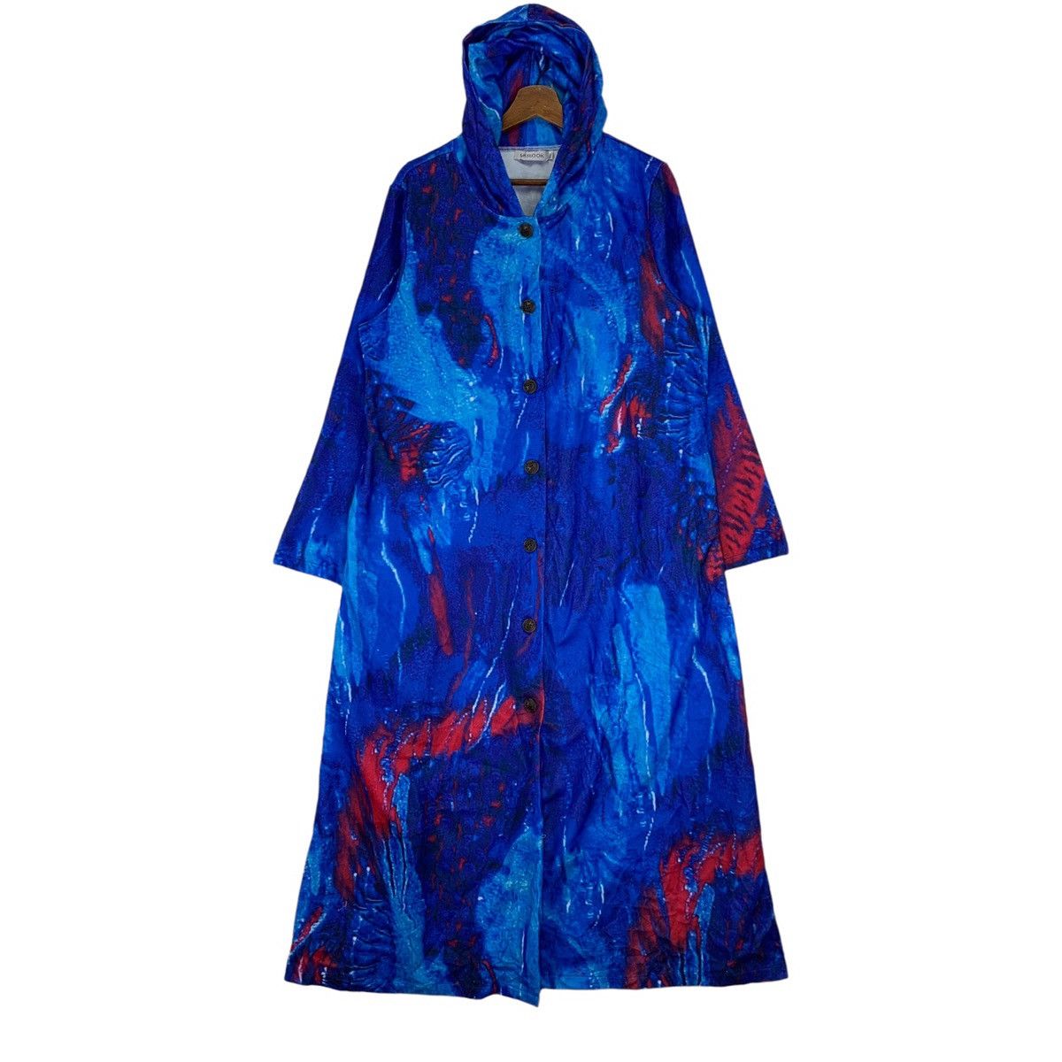 Japanese Brand Vintage Miss Look Hodie Pyjamas Long Coat Jacket Size US XL / EU 56 / 4 - 1 Thumbnail