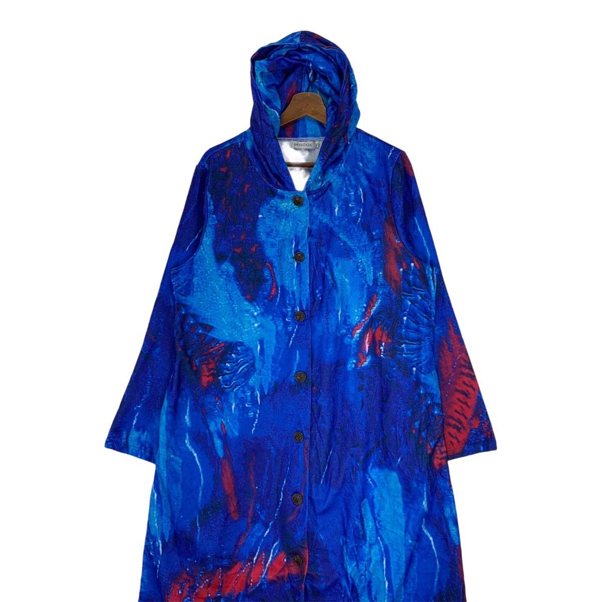 Japanese Brand Vintage Miss Look Hodie Pyjamas Long Coat Jacket Size US XL / EU 56 / 4 - 2 Thumbnail
