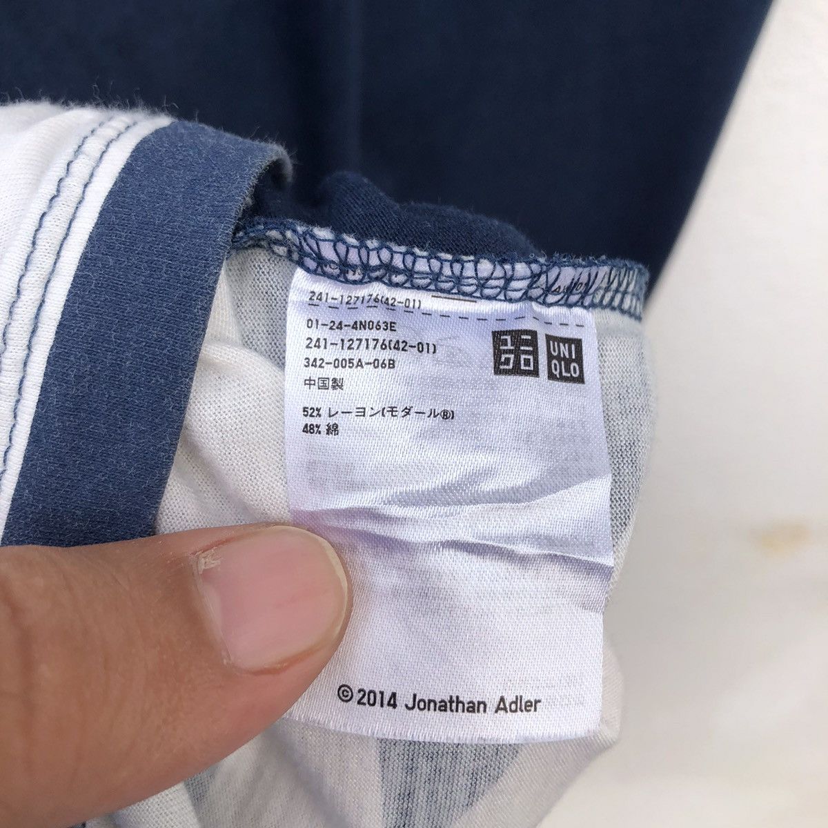 Jonathan Saunders 2014 JONATHAN ADLER TANK TOP SLEEVELESS UNIQLO STRIPE Size US L / EU 52-54 / 3 - 7 Thumbnail