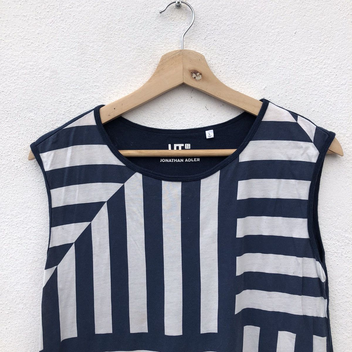 Jonathan Saunders 2014 JONATHAN ADLER TANK TOP SLEEVELESS UNIQLO STRIPE Size US L / EU 52-54 / 3 - 4 Thumbnail