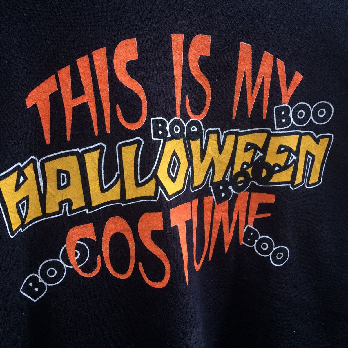 Tultex Tultex This My Halloween Costume Big Logo Sweatshirt Size US L / EU 52-54 / 3 - 4 Thumbnail