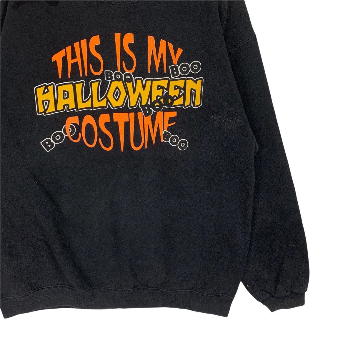 Tultex Tultex This My Halloween Costume Big Logo Sweatshirt Size US L / EU 52-54 / 3 - 3 Thumbnail