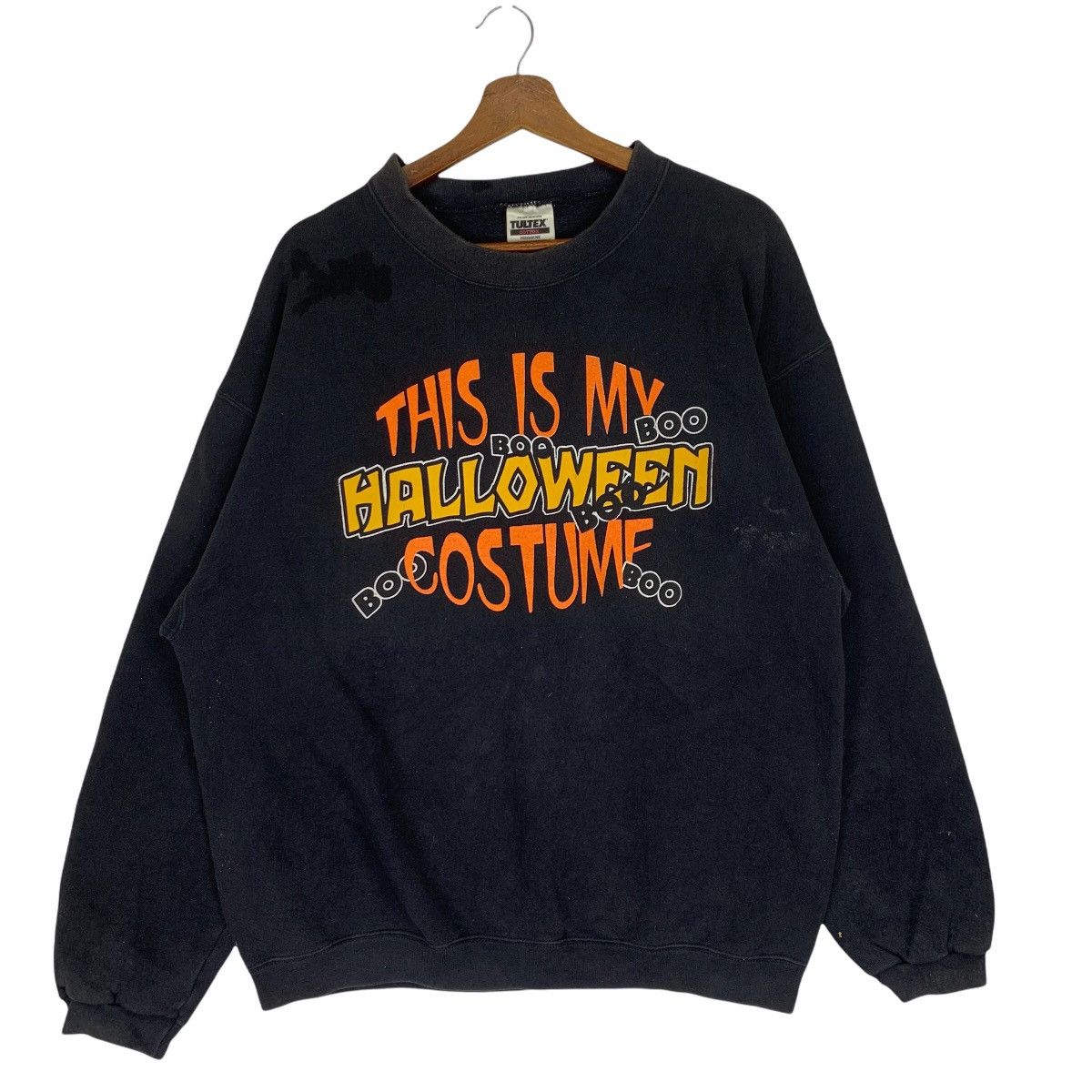 Tultex Tultex This My Halloween Costume Big Logo Sweatshirt Size US L / EU 52-54 / 3 - 1 Thumbnail