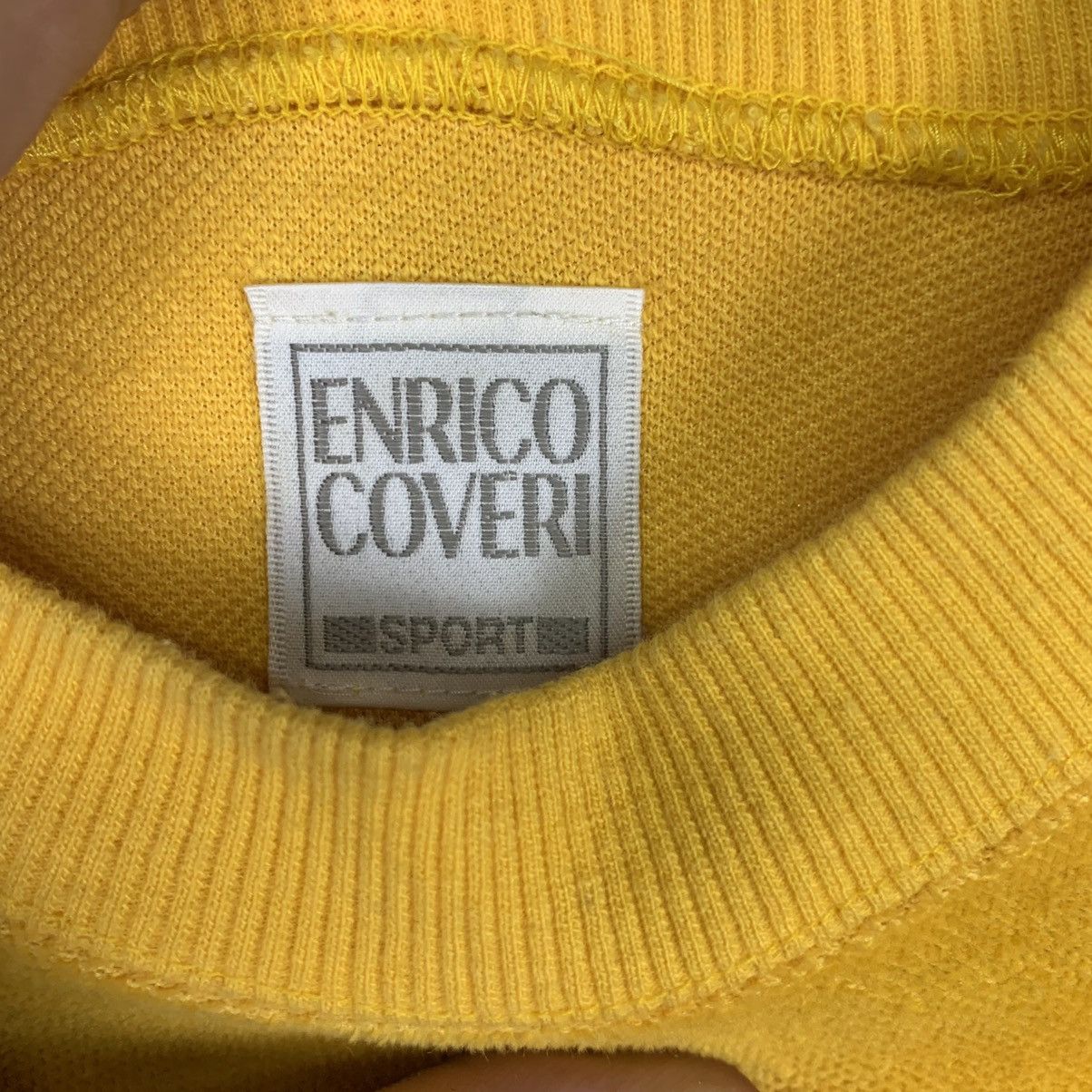 Enrico Coveri Vintage Enrico coveri Spellout Fleece Embroidery sweatshirt Size US M / EU 48-50 / 2 - 5 Thumbnail