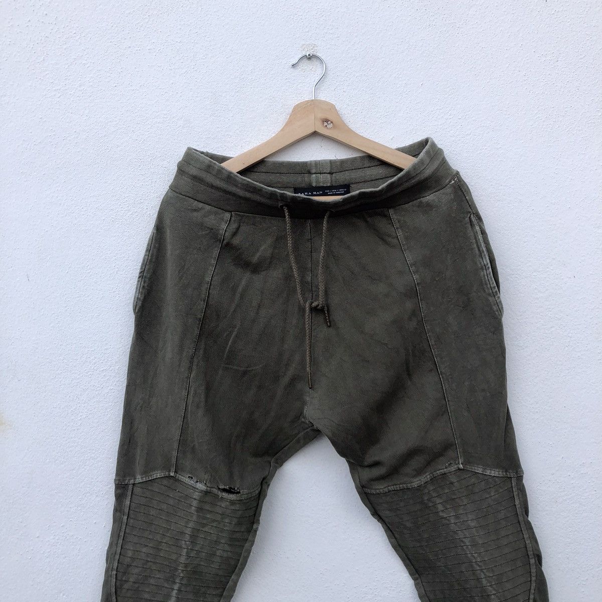 Japanese Brand MILITARY COLLECTION DESIGN PARACHUTE BONDAGE PANTS ZARA MAN Size US 32 / EU 48 - 3 Thumbnail