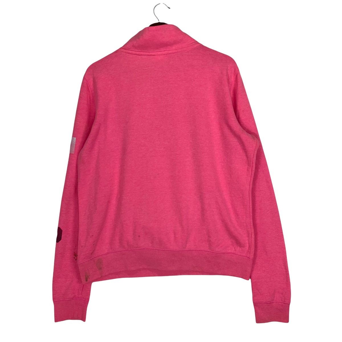 Vintage Vintage Pink Spellout Victoria Secret Half Zip Sweatshirt Size US L / EU 52-54 / 3 - 4 Thumbnail