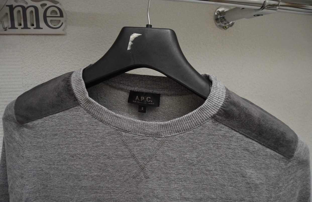 A.P.C. APC A.P.C grey sweatshirt S size Japan Japanese brand Size US S / EU 44-46 / 1 - 5 Thumbnail