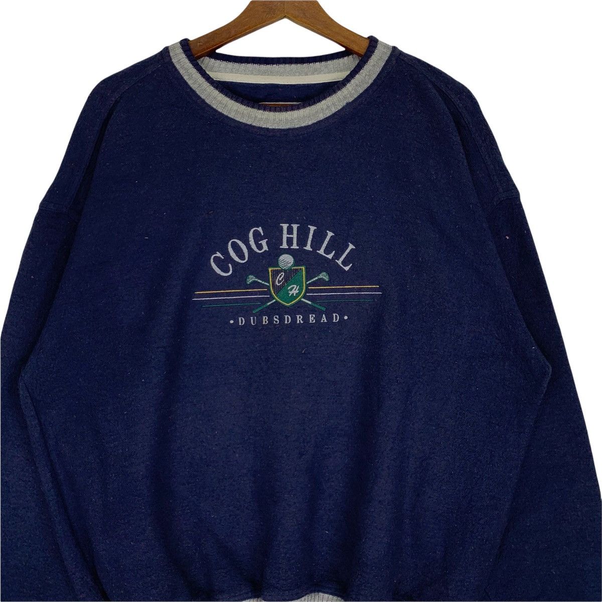 Gear for Sports 90s Cog Hill Big Logo Embroidery Crewneck Sweatshirt Size US L / EU 52-54 / 3 - 2 Thumbnail