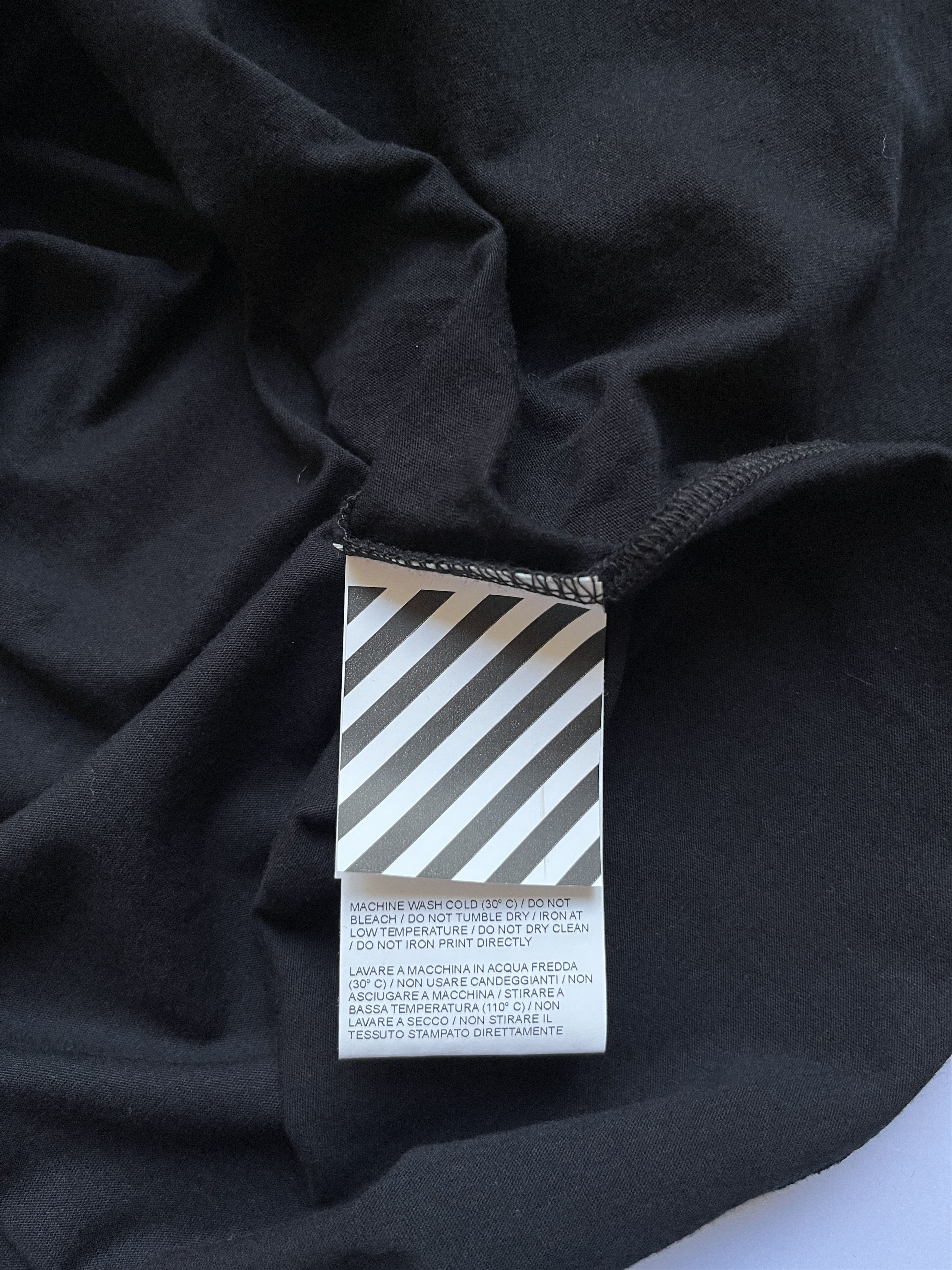 Off-White Off-White Black Long Sleeve T-Shirt Size US S / EU 44-46 / 1 - 5 Thumbnail