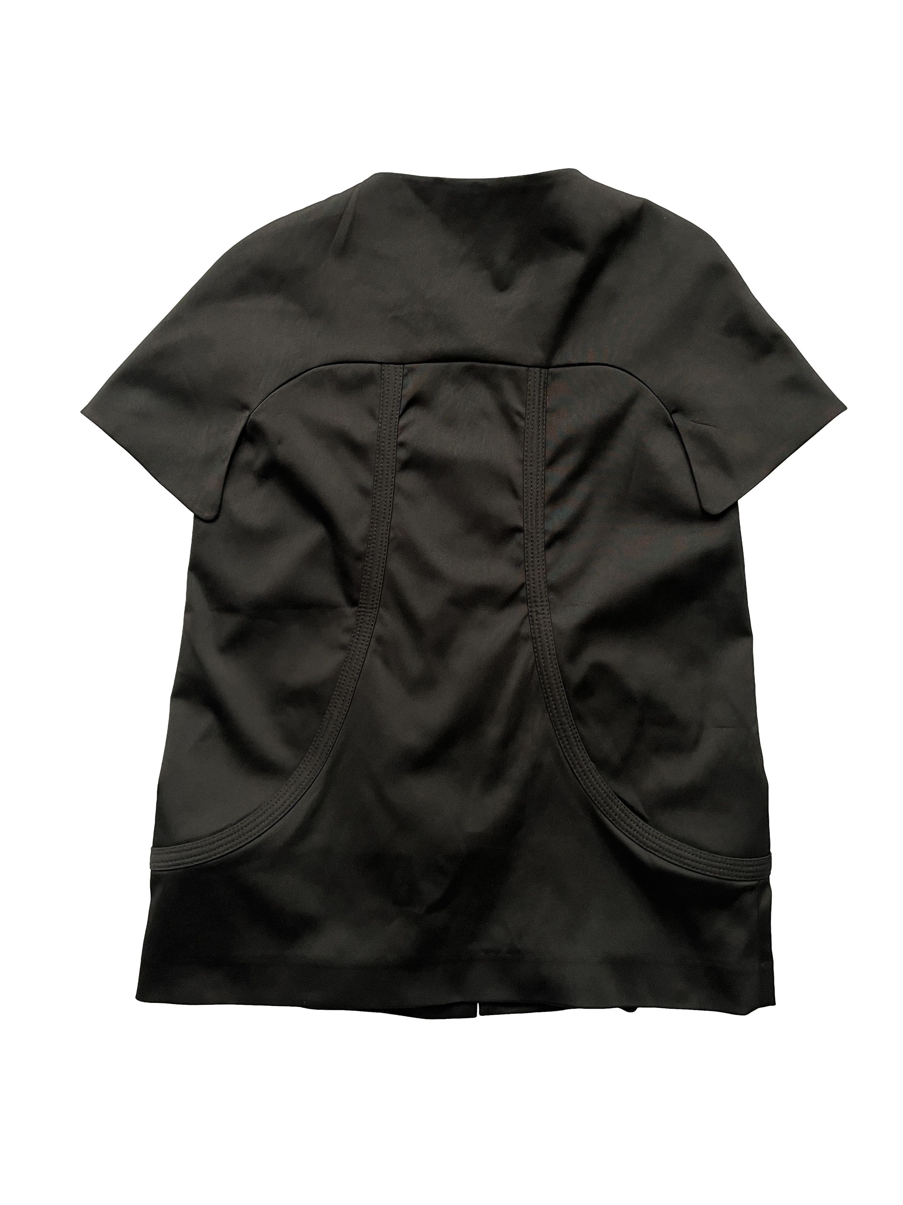 Marni ⚡️QUICK SALE⚡️2010 Marni Black Zip-up Top Blouse Size M / US 6-8 / IT 42-44 - 3 Thumbnail