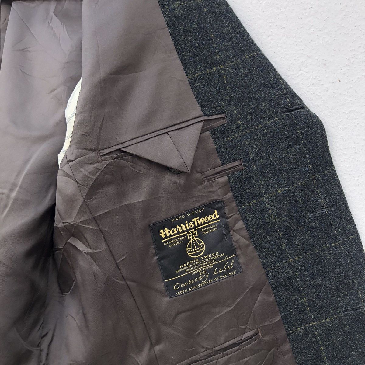 Harris Tweed HARRIS TWEED WOOL JACKET TARTAN DESIGN Size US M / EU 48-50 / 2 - 8 Thumbnail