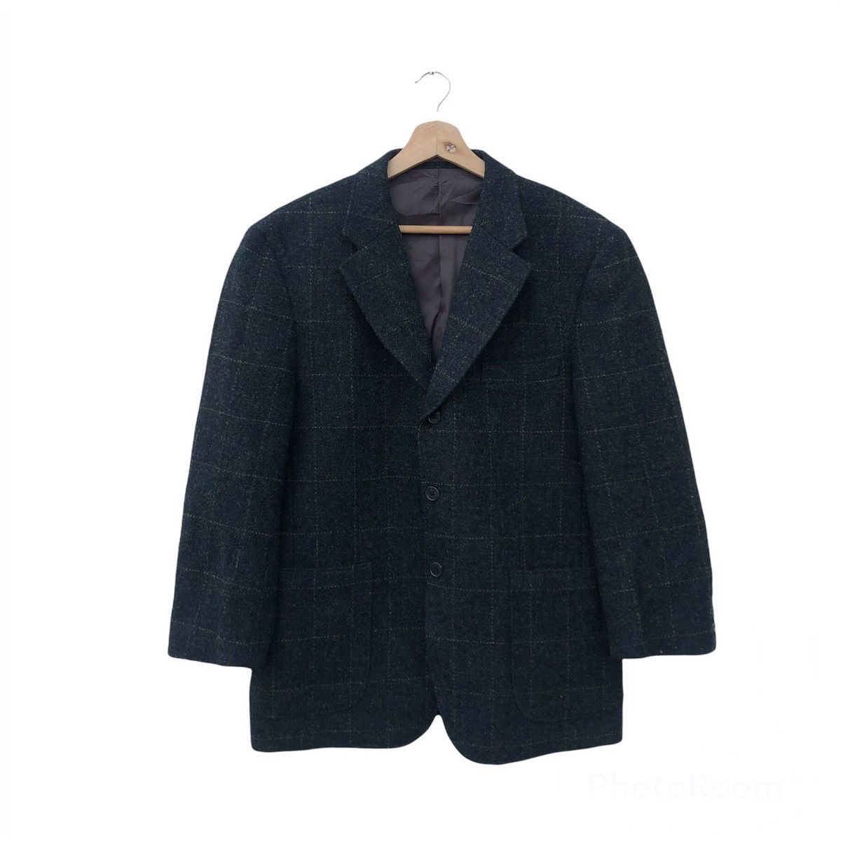 Harris Tweed HARRIS TWEED WOOL JACKET TARTAN DESIGN Size US M / EU 48-50 / 2 - 1 Thumbnail