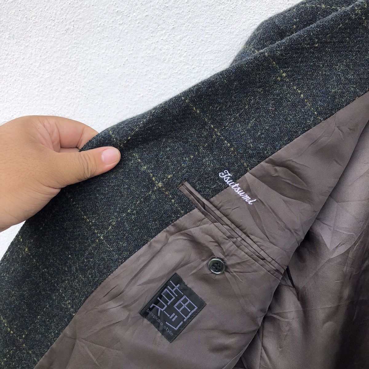 Harris Tweed HARRIS TWEED WOOL JACKET TARTAN DESIGN Size US M / EU 48-50 / 2 - 9 Thumbnail