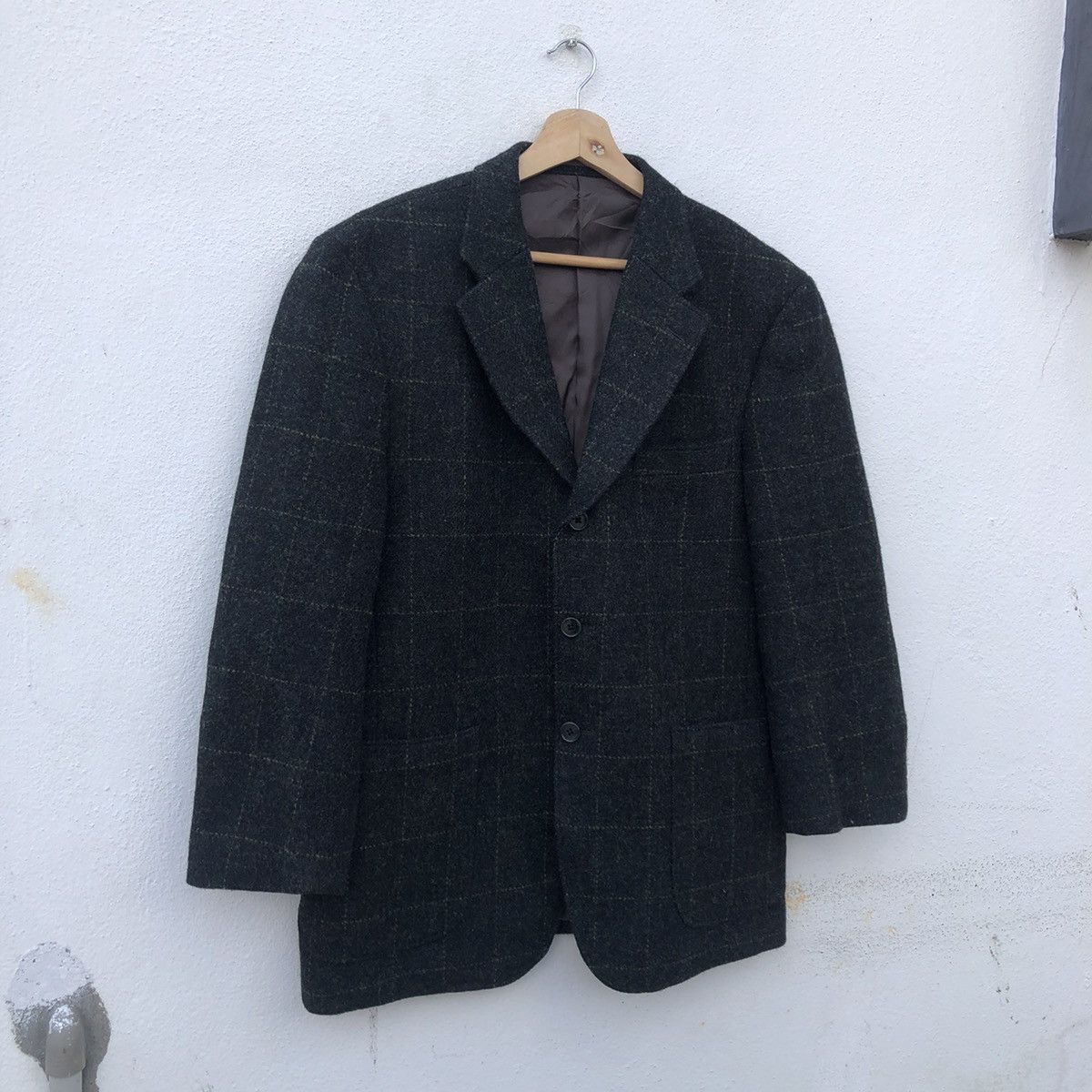 Harris Tweed HARRIS TWEED WOOL JACKET TARTAN DESIGN Size US M / EU 48-50 / 2 - 2 Thumbnail