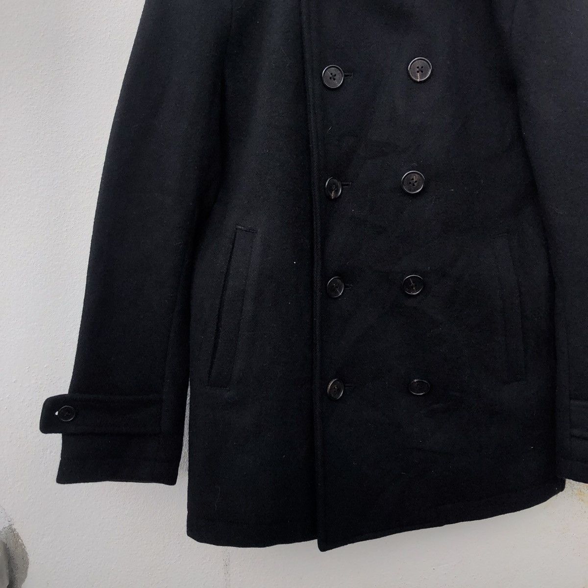 SHIPS DOUBLE BREAST WOOL JACKET SHIPS JET BLUE JAPAN Size US M / EU 48-50 / 2 - 7 Thumbnail