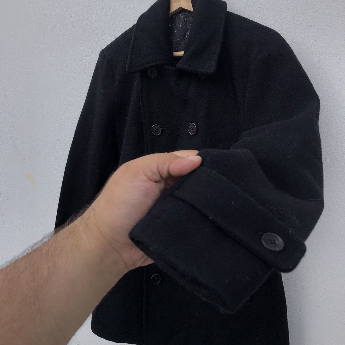 SHIPS DOUBLE BREAST WOOL JACKET SHIPS JET BLUE JAPAN Size US M / EU 48-50 / 2 - 4 Thumbnail