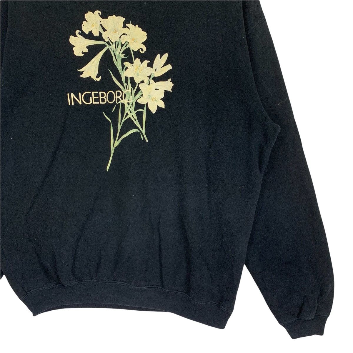 Japanese Brand Ingeborg Pullover Big Logo Crewneck Sweatshirt Size US L / EU 52-54 / 3 - 3 Thumbnail