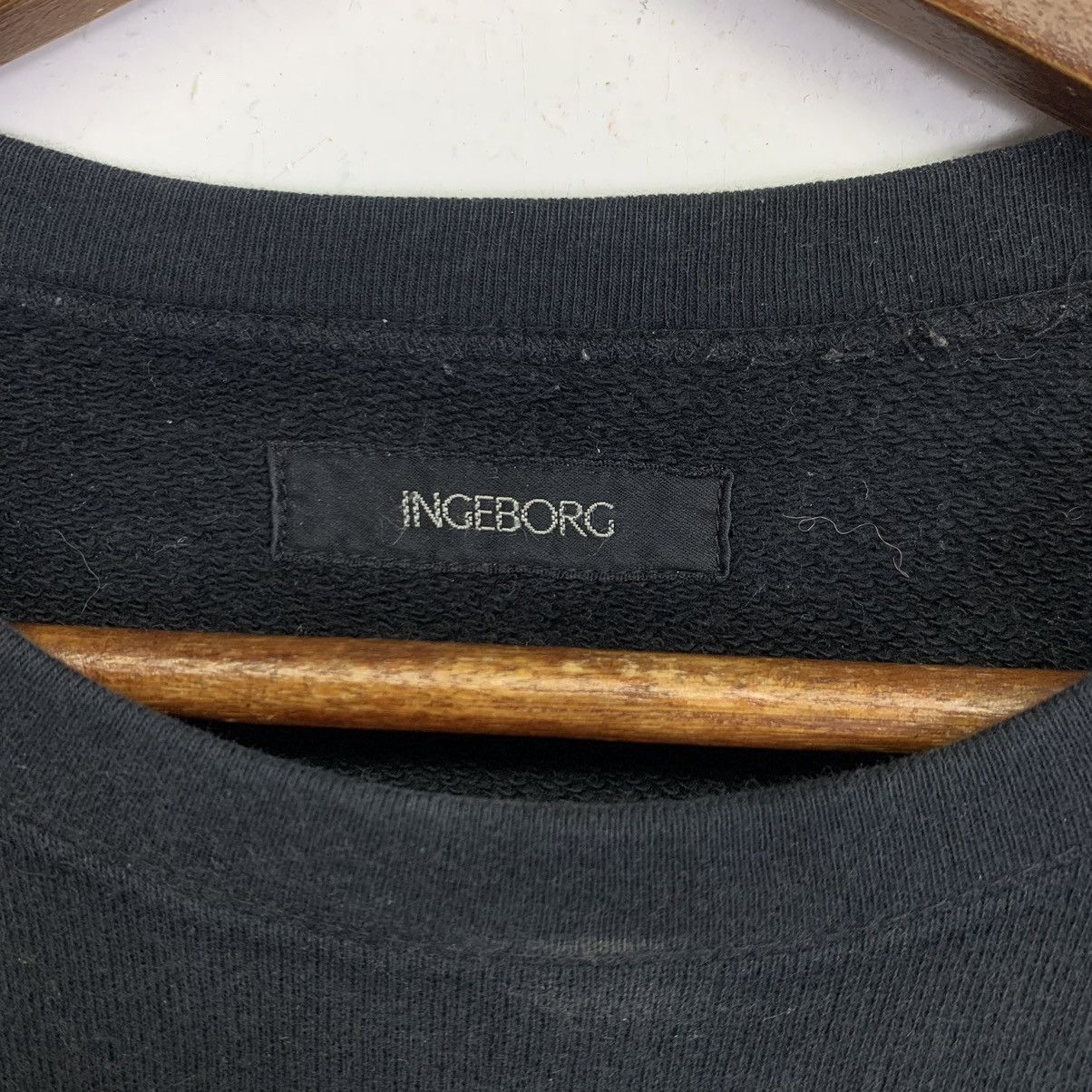 Japanese Brand Ingeborg Pullover Big Logo Crewneck Sweatshirt Size US L / EU 52-54 / 3 - 5 Thumbnail