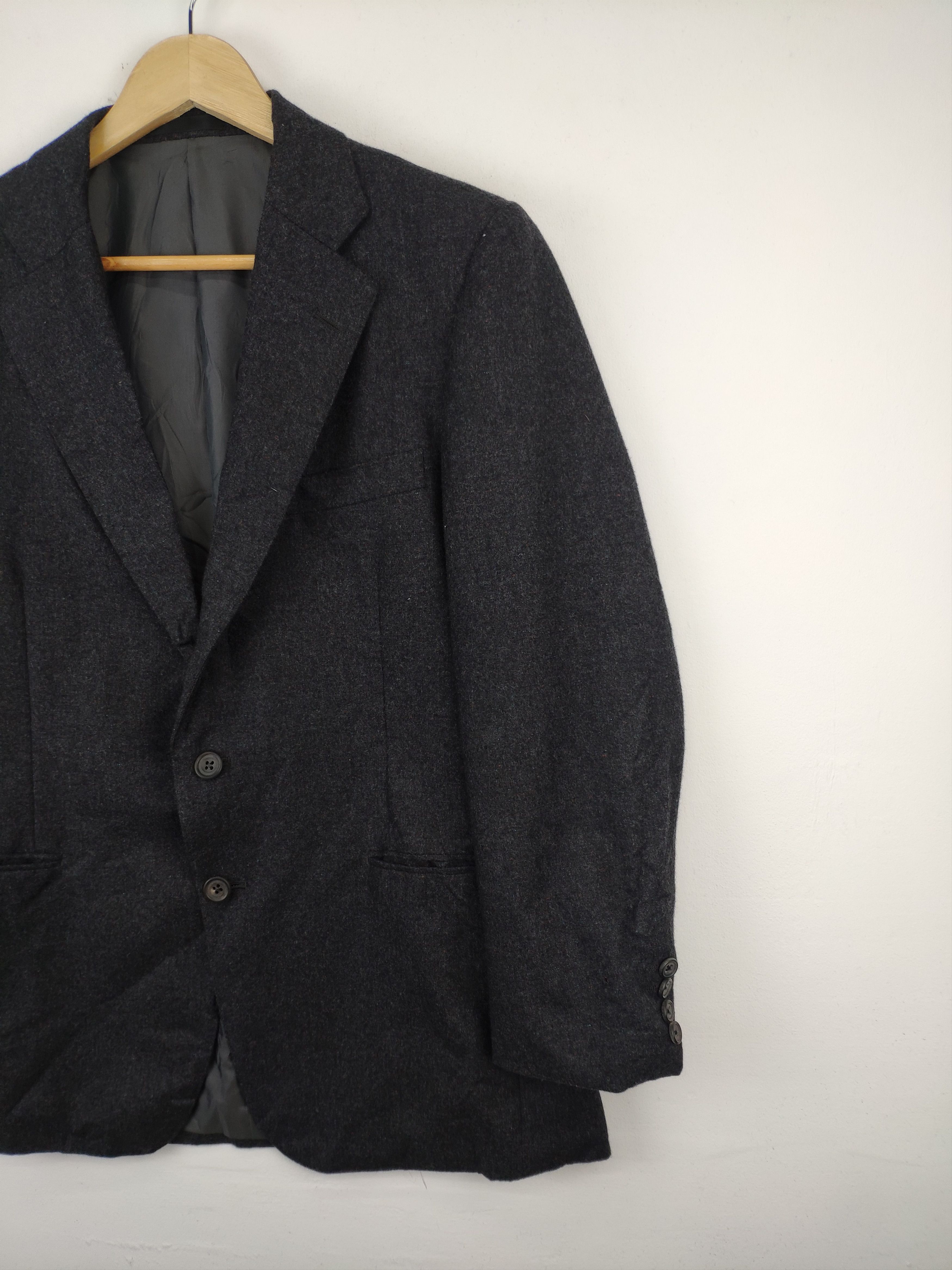 Burberry × Vintage Vintage Burberry Wool Blazer Size US M / EU 48-50 / 2 - 6 Thumbnail