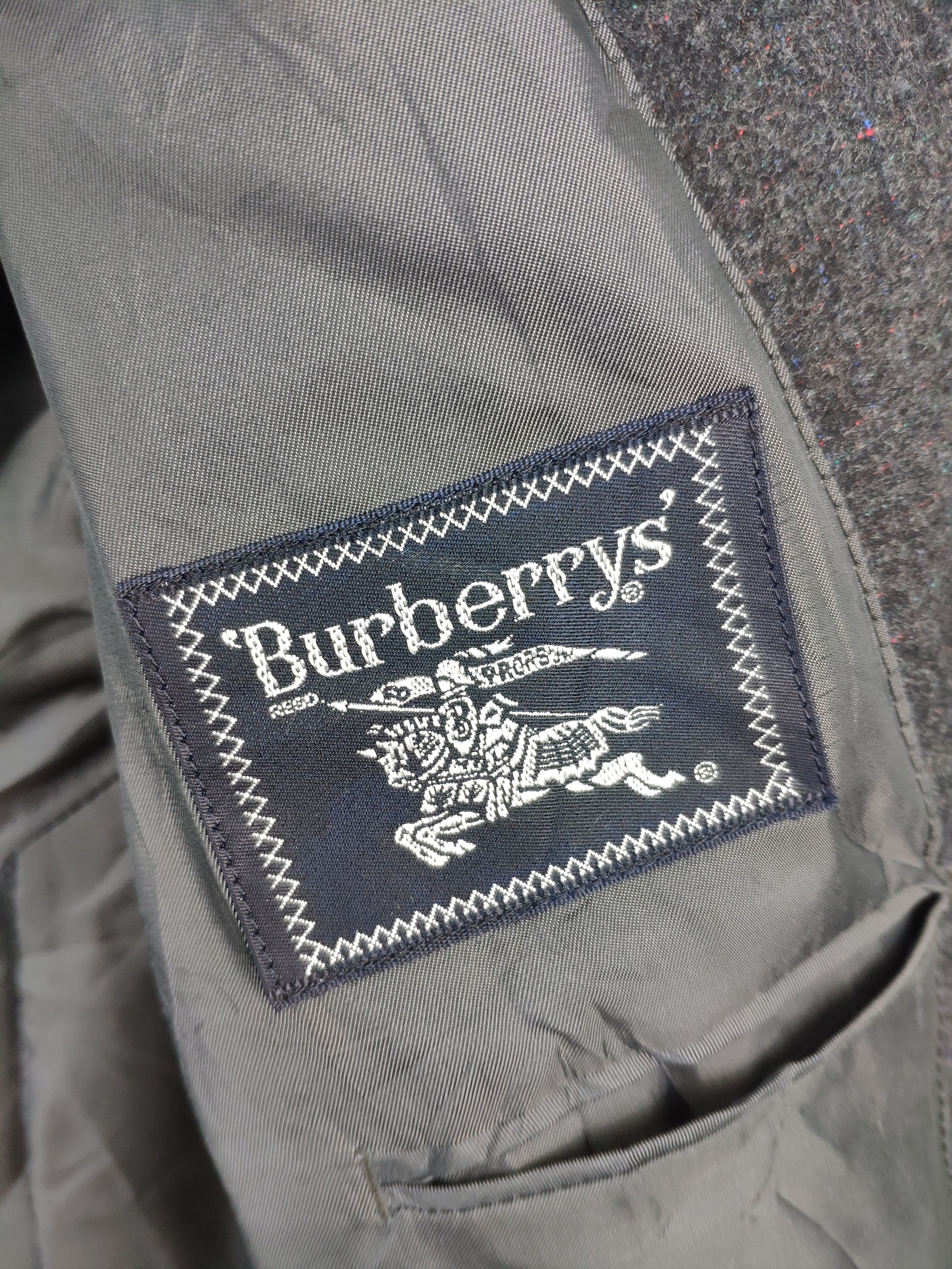 Burberry × Vintage Vintage Burberry Wool Blazer Size US M / EU 48-50 / 2 - 3 Thumbnail