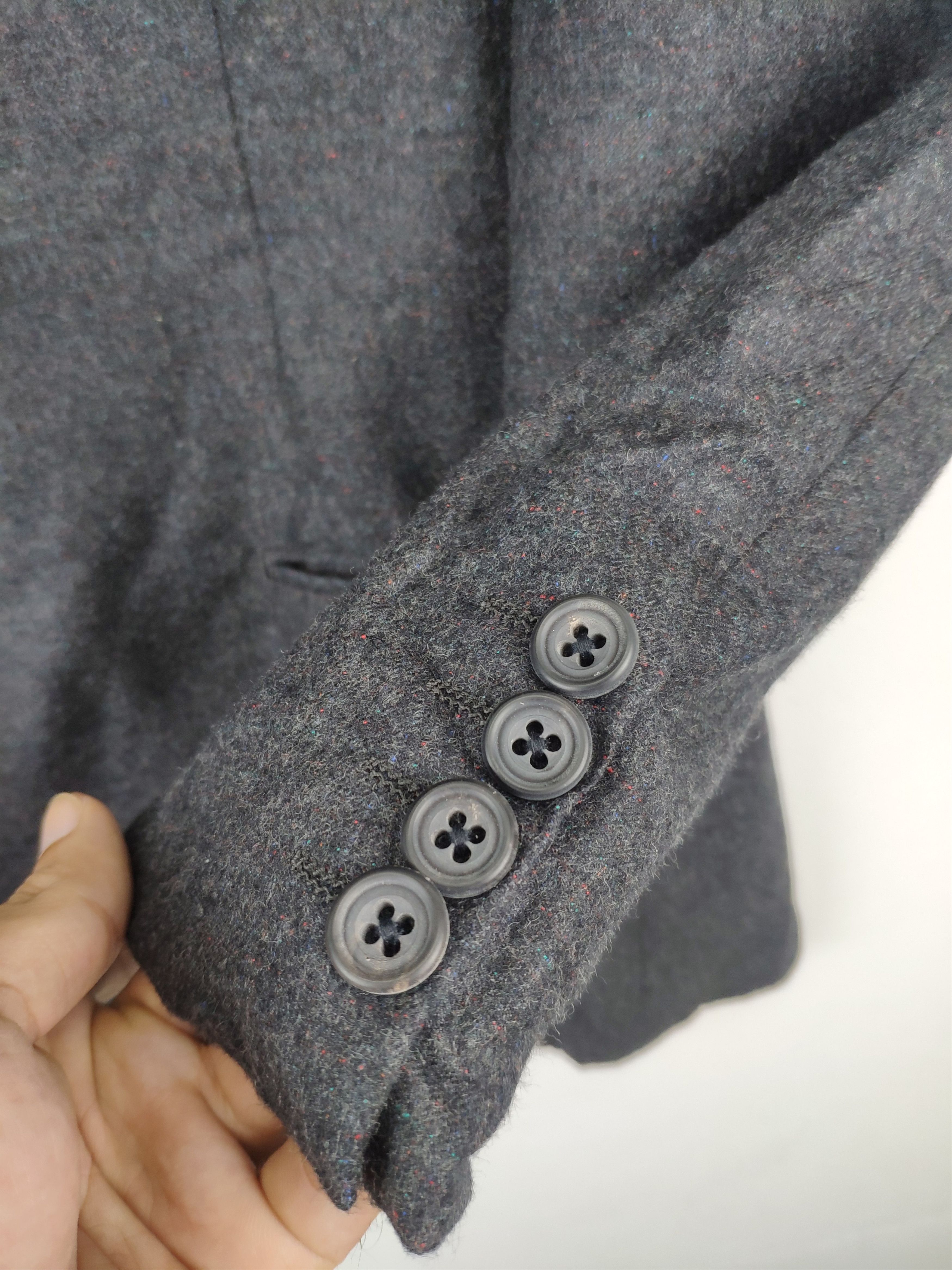Burberry × Vintage Vintage Burberry Wool Blazer Size US M / EU 48-50 / 2 - 12 Thumbnail
