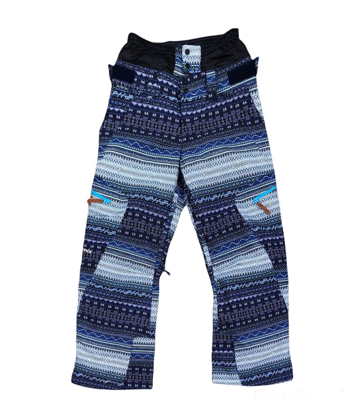 Japanese Brand RARE STYLE PHENIX SKI OVERALLS NAVAJO DESIGN Size US 30 / EU 46 - 1 Thumbnail