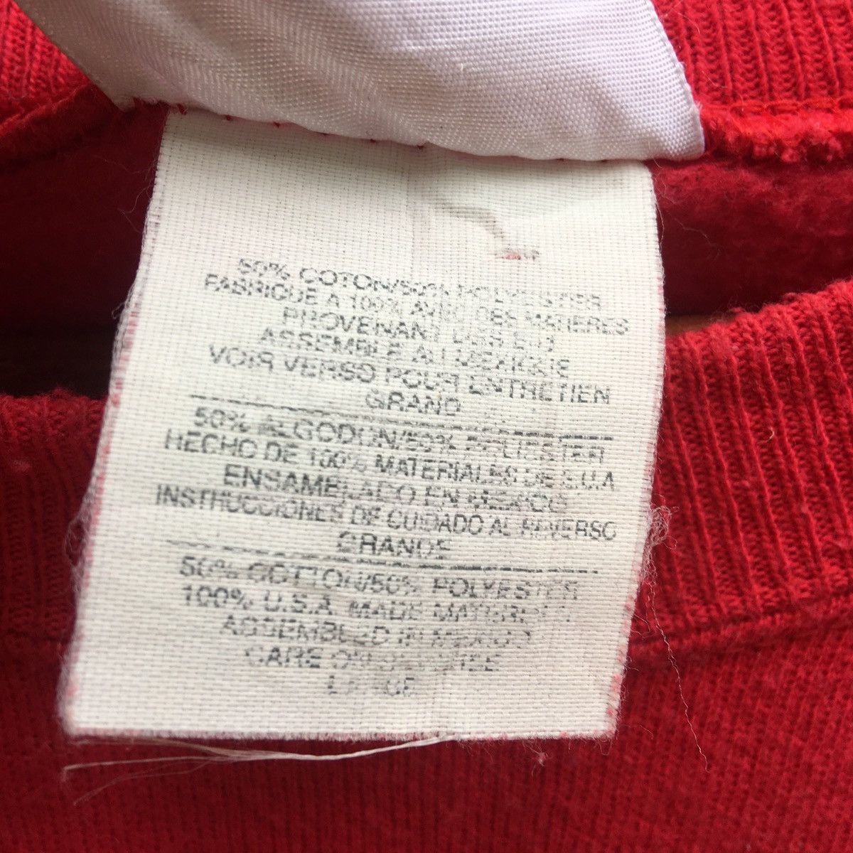 Hanes Vintage Hanes Premium Weight Big Logo Crewneck Sweatshirt Size US L / EU 52-54 / 3 - 7 Thumbnail
