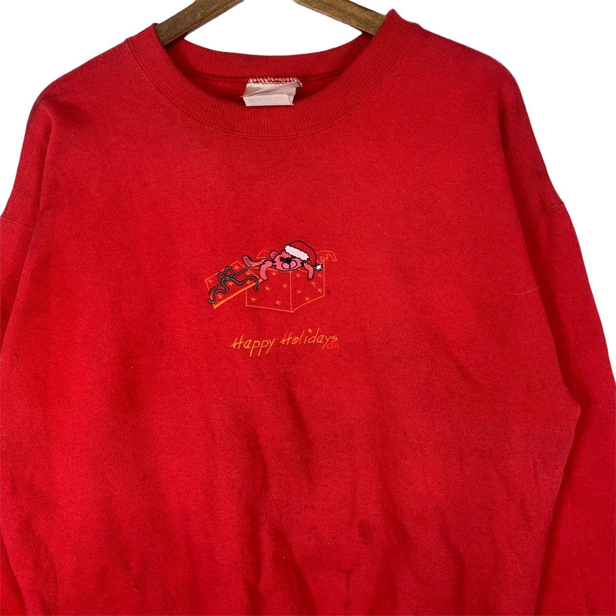 Hanes Vintage Hanes Premium Weight Big Logo Crewneck Sweatshirt Size US L / EU 52-54 / 3 - 2 Thumbnail