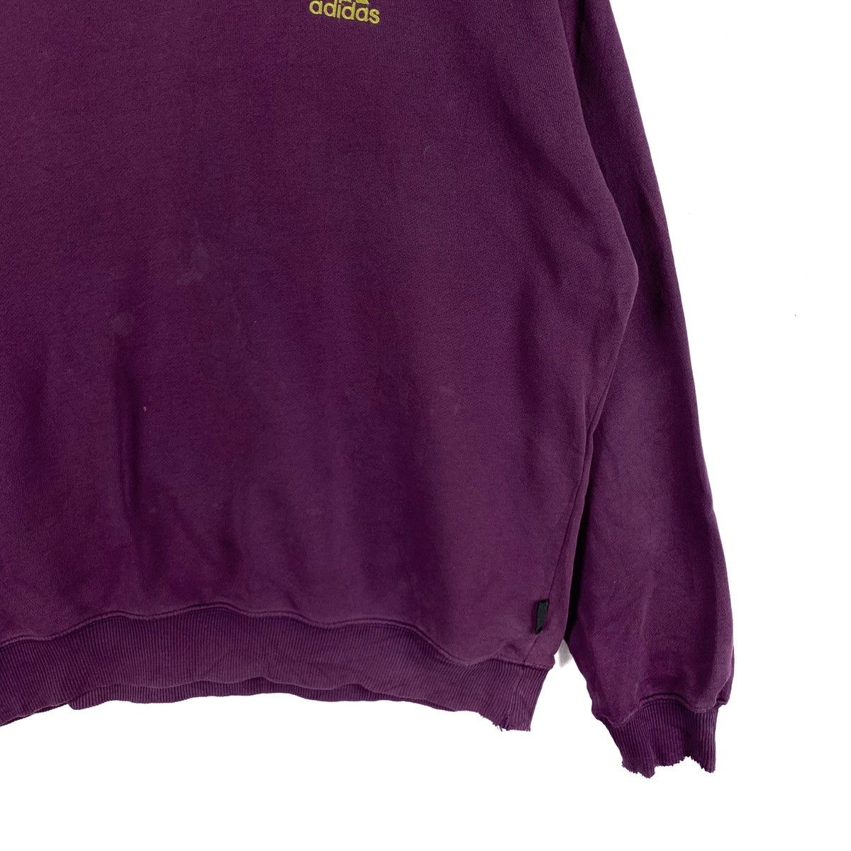 Adidas 90s Adidas Spellout Rare Pullover Crewneck Sweatshirt Size US M / EU 48-50 / 2 - 3 Thumbnail