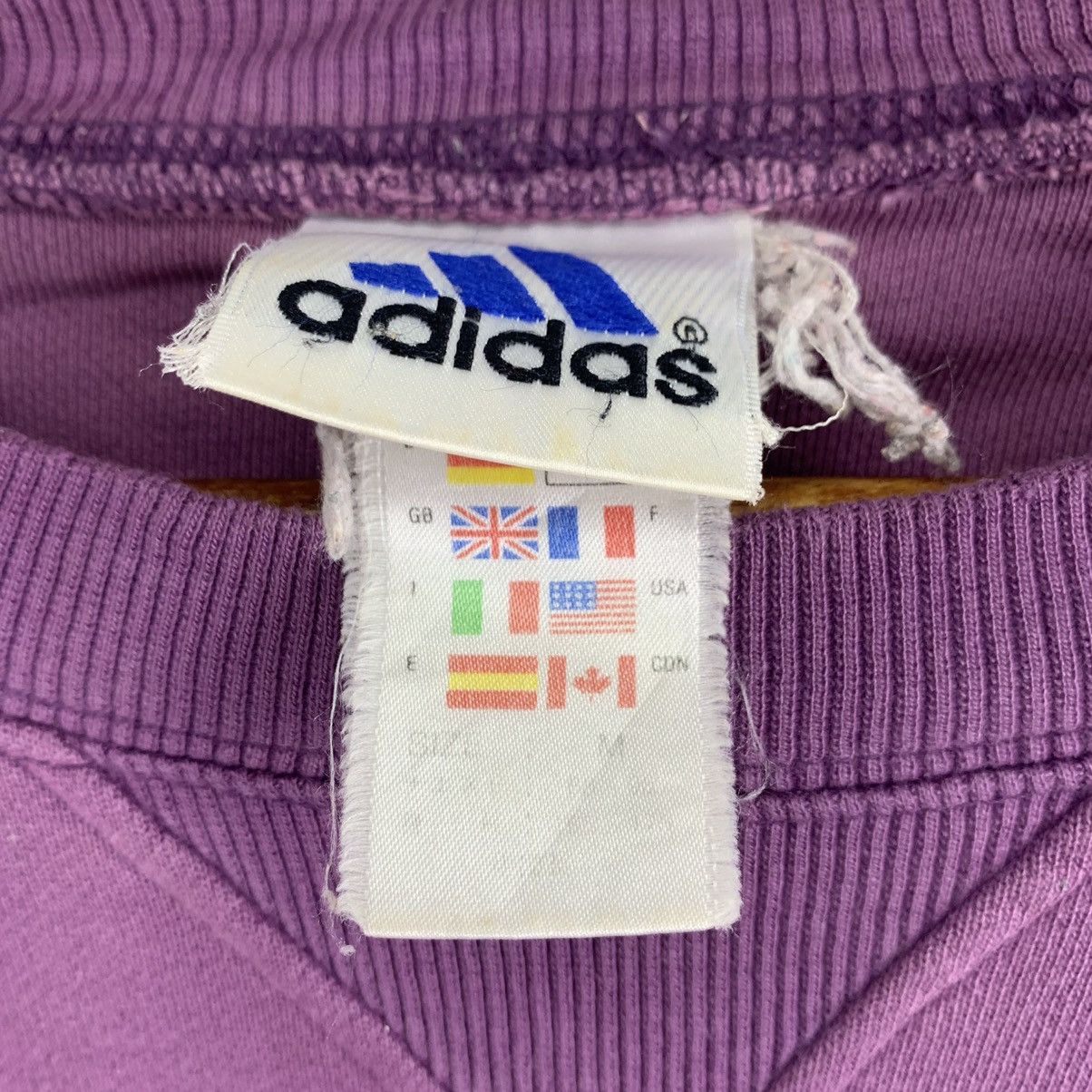 Adidas 90s Adidas Spellout Rare Pullover Crewneck Sweatshirt Size US M / EU 48-50 / 2 - 7 Thumbnail
