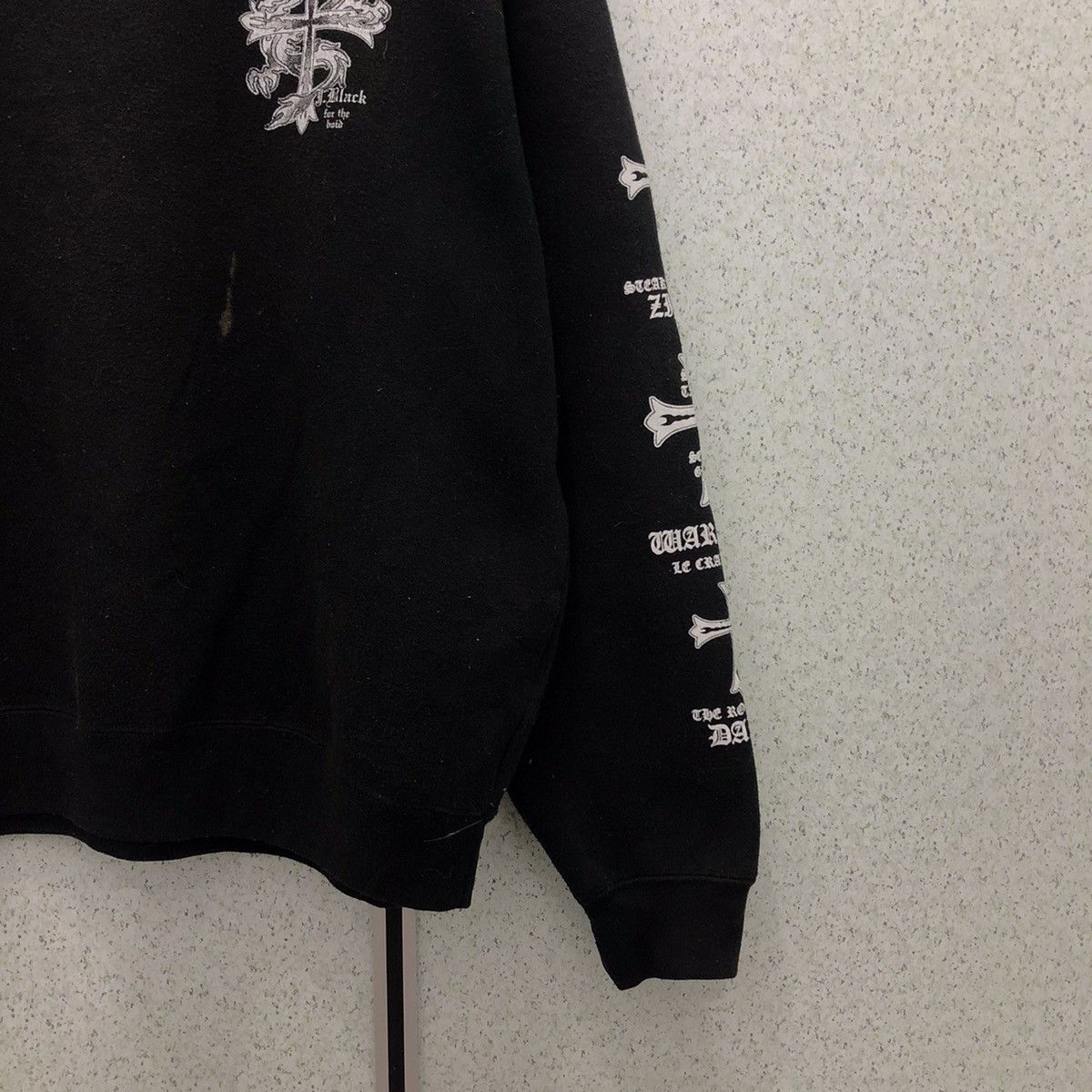 Japanese Brand THIRD WAVE SWEATSHIRT RARE DESIGN INSPIRED BY CROME HEARTS Size US M / EU 48-50 / 2 - 5 Thumbnail