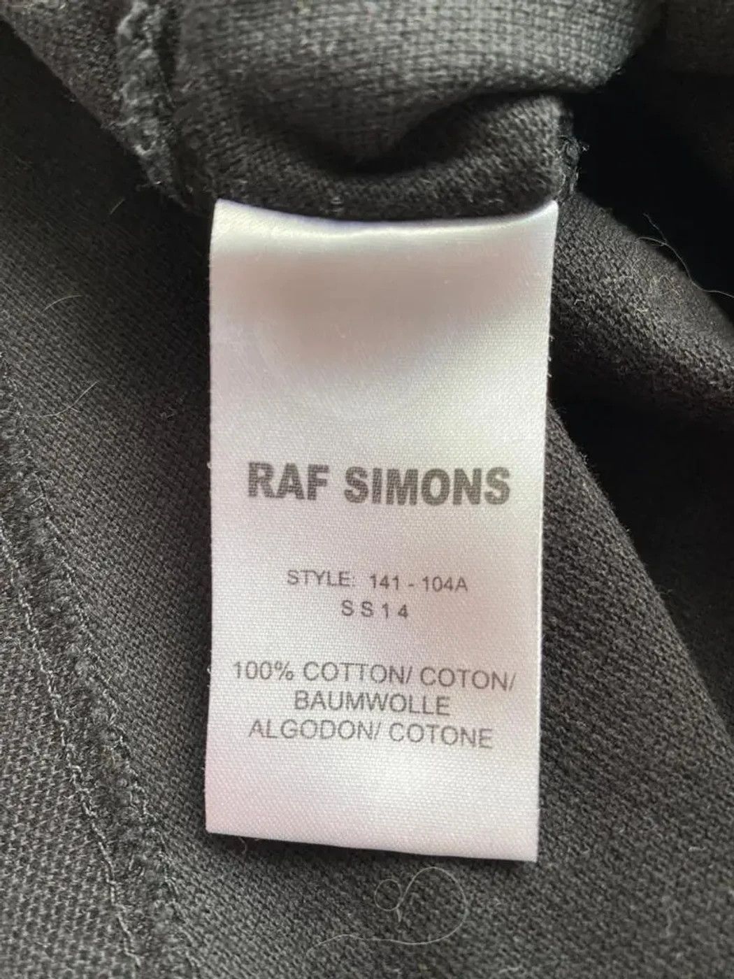 Raf Simons ⚡️QUICK SALE⚡️2014 Raf Simons Black Flower Polo Size US XS / EU 42 / 0 - 4 Thumbnail