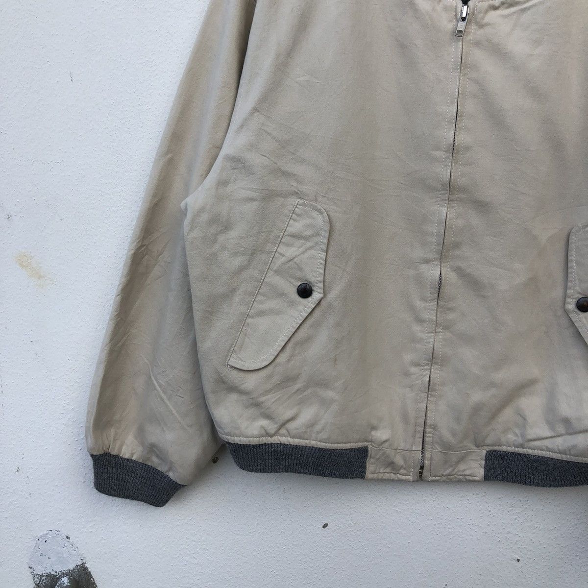 Japanese Brand BRITISH PASSPORTBOMBER STYLE JACKET INSPIRED BY ISSEY MIYAK Size US M / EU 48-50 / 2 - 5 Thumbnail