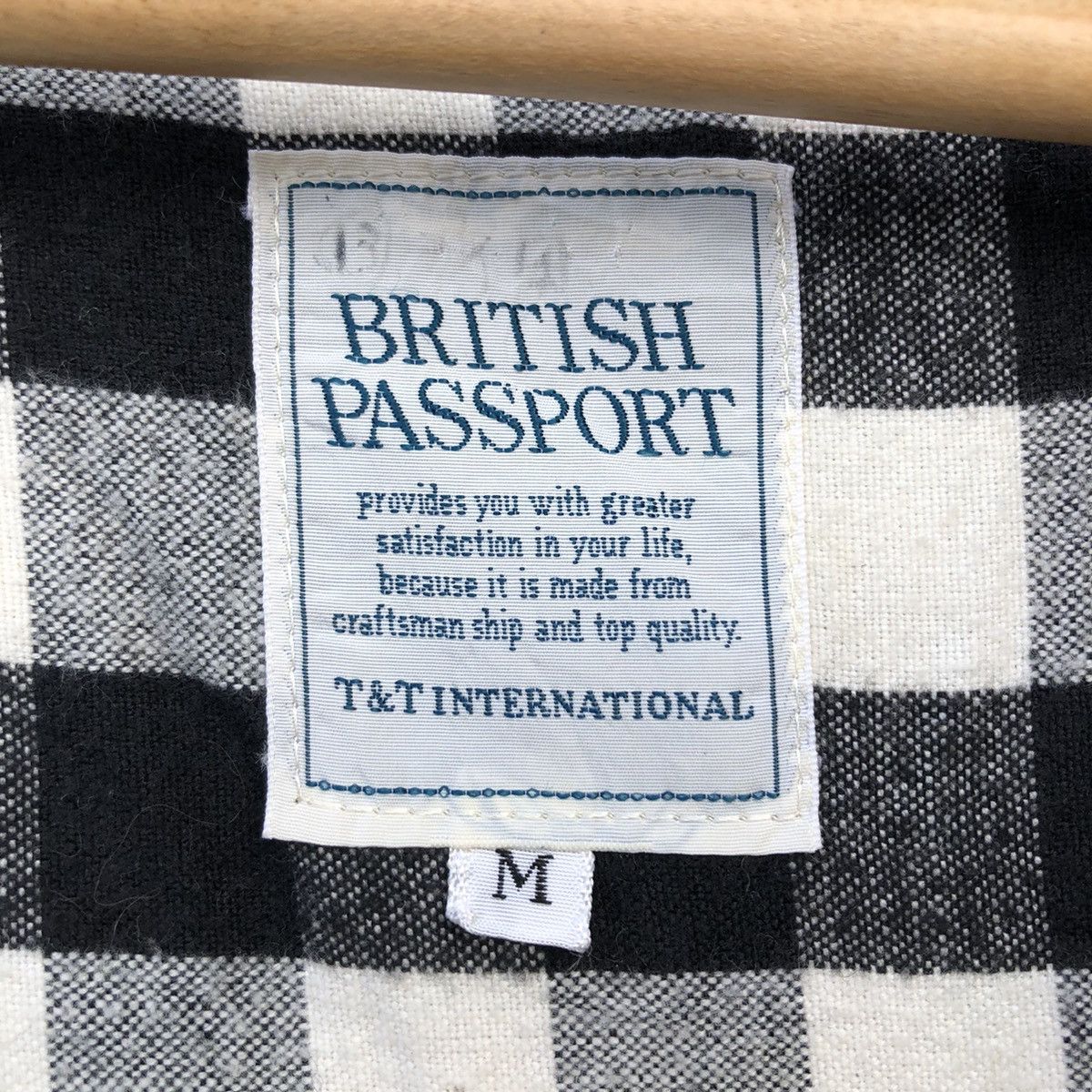 Japanese Brand BRITISH PASSPORTBOMBER STYLE JACKET INSPIRED BY ISSEY MIYAK Size US M / EU 48-50 / 2 - 11 Thumbnail