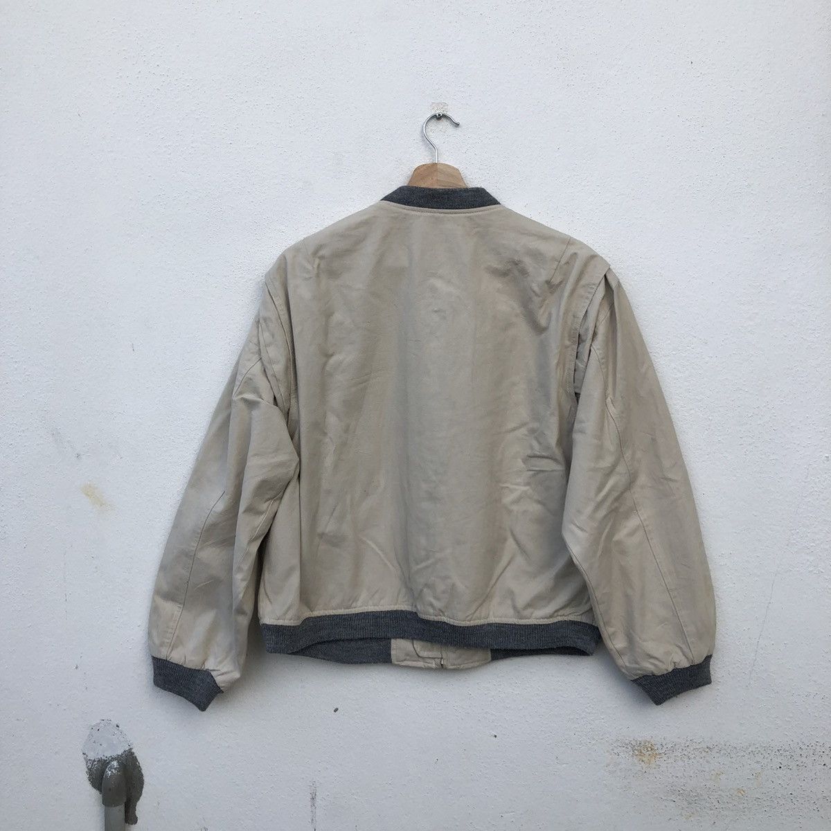 Japanese Brand BRITISH PASSPORTBOMBER STYLE JACKET INSPIRED BY ISSEY MIYAK Size US M / EU 48-50 / 2 - 8 Thumbnail