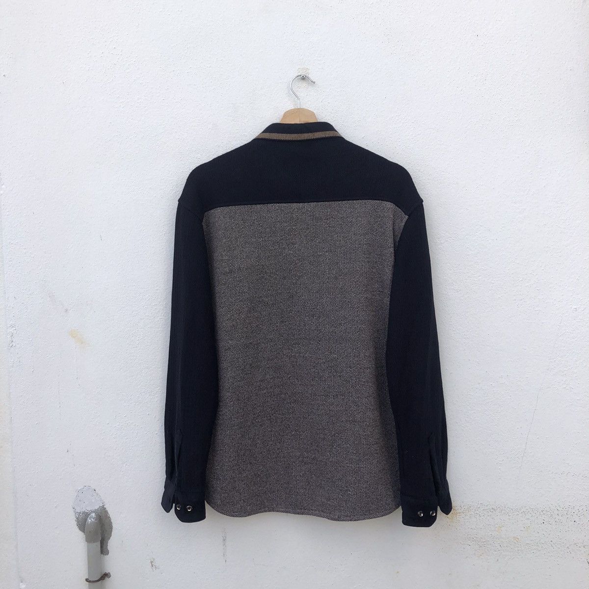 Japanese Brand TRITONE COLOUR BUTTON JACKET RARE DESIGN MENGYETING Size US M / EU 48-50 / 2 - 8 Thumbnail