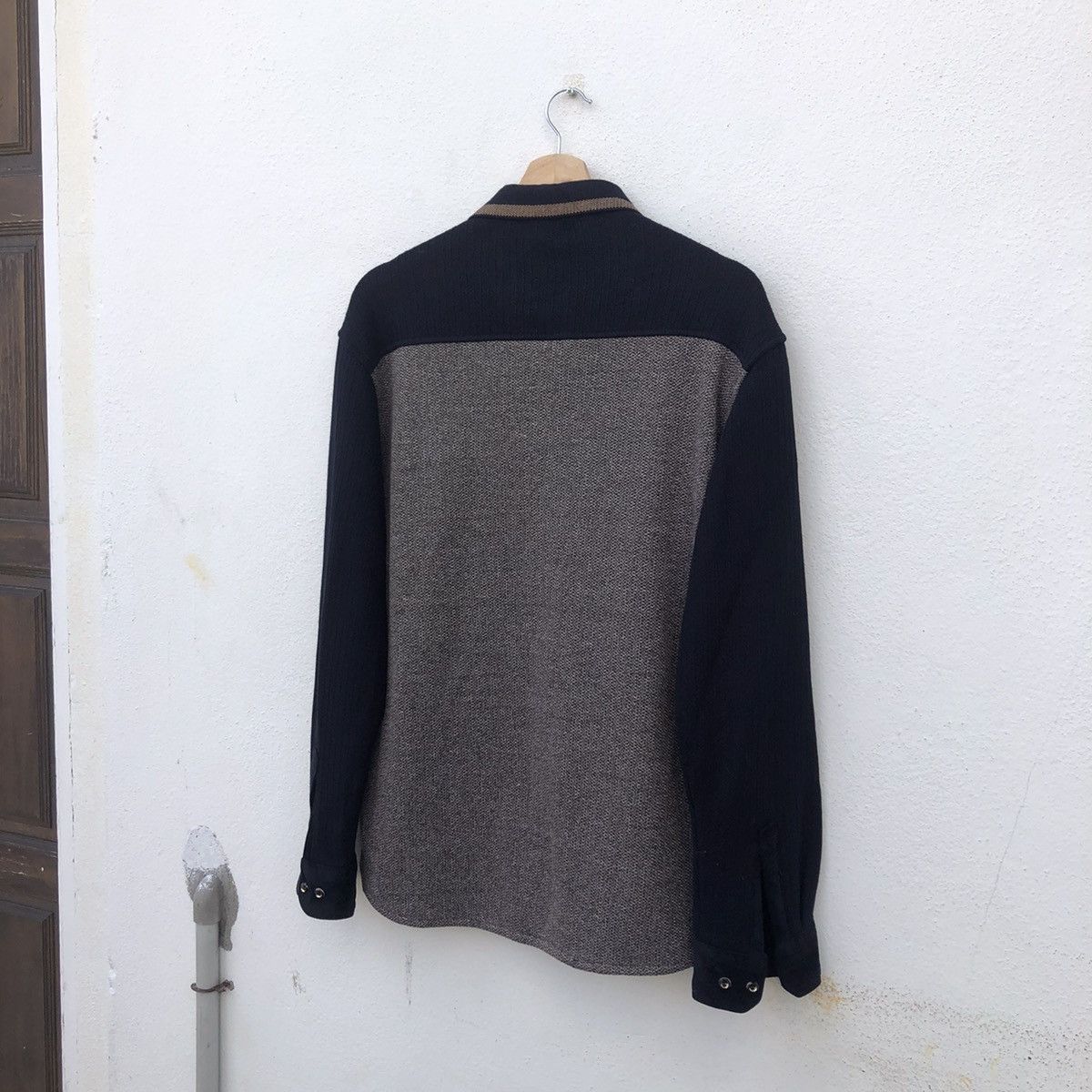 Japanese Brand TRITONE COLOUR BUTTON JACKET RARE DESIGN MENGYETING Size US M / EU 48-50 / 2 - 9 Thumbnail
