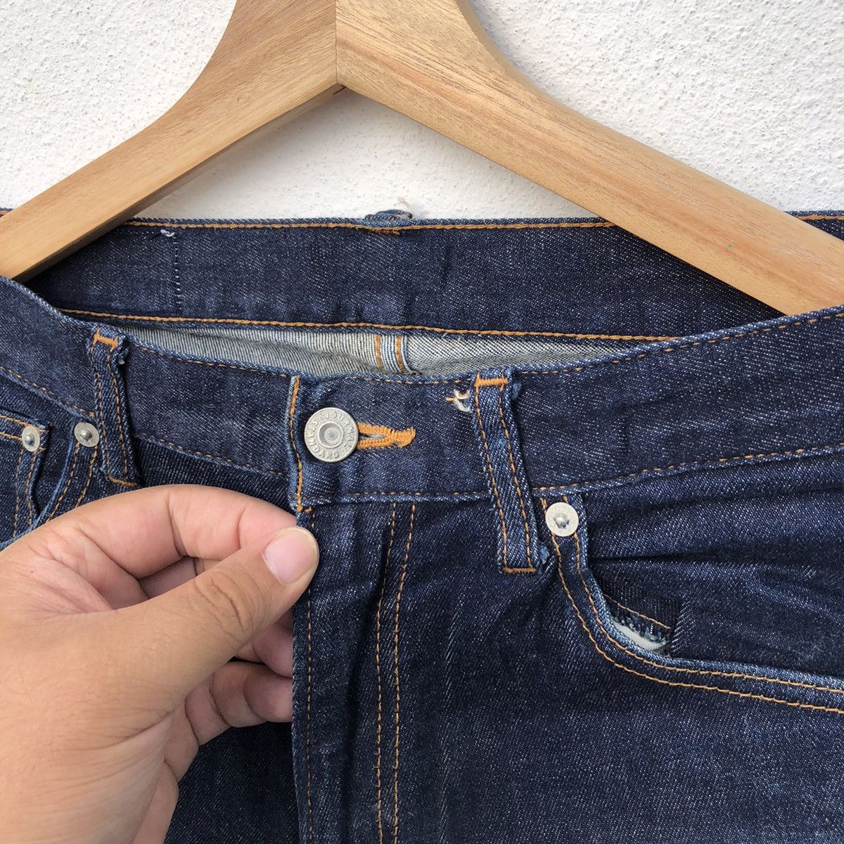 Japanese Brand JOURNAL STANDARD DENIM JEANS PANTS NICE DESIGN Size US 31 - 5 Thumbnail
